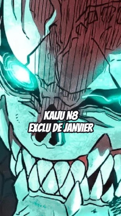 Kaiju 8 manga exclu