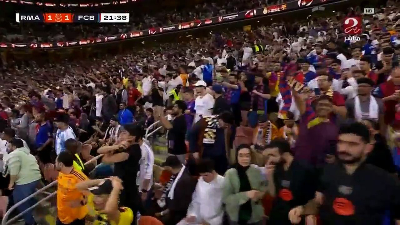 اهداف مباراة برشلونة وريال مدريد 5 -2 نهائي كأس...
