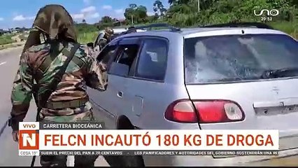 FELCN INCAUTÓ 180K DE DROGA