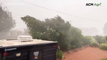 Weekend storms around Queensland have been a mixed blessing for producers