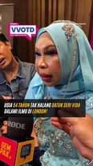 Usia bukan penghalang untuk mengejar impian dan ilmu!
