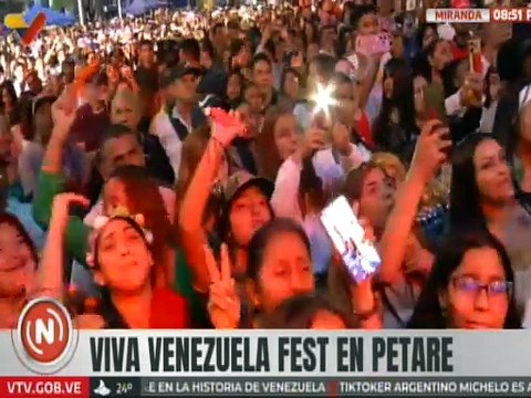Miranda | Habitantes disfrutaron de artistas nacionales e internacionales en el Viva Venezuela Fest