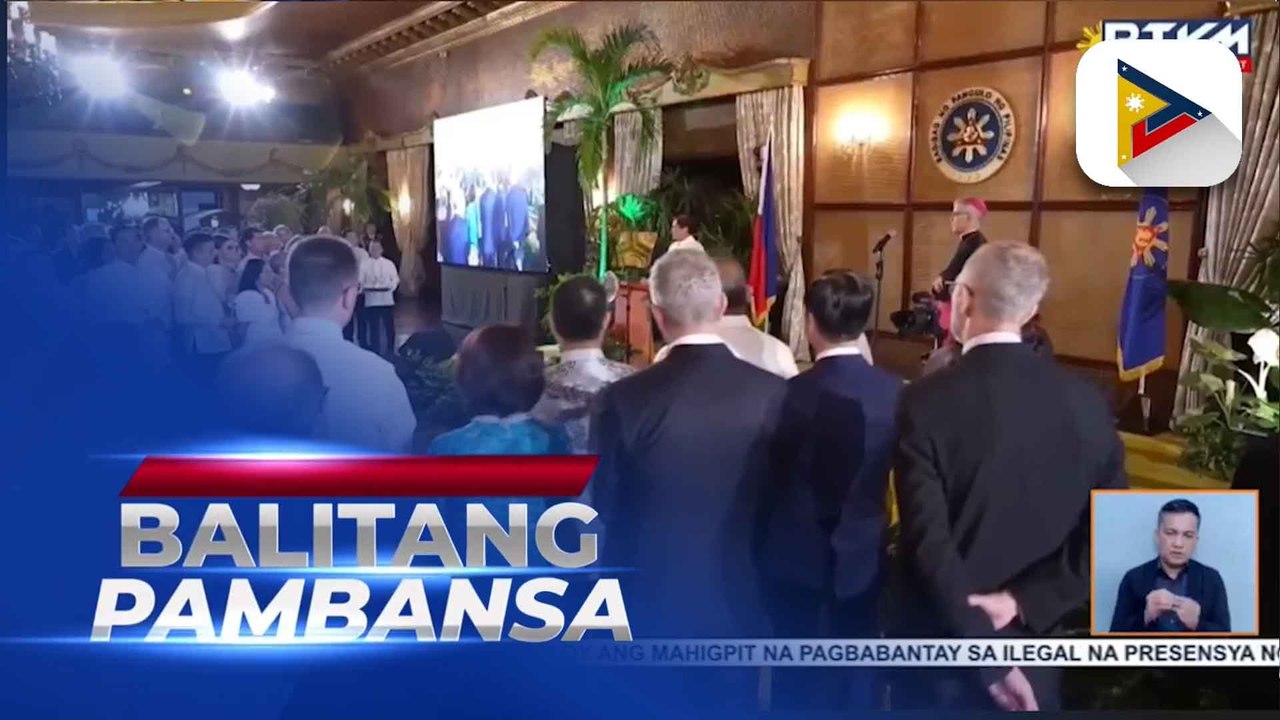 PBBM, umani ng papuri mula sa diplomatic corps sa ginanap na Vin d'Honneur sa Malacañang nitong Sabado
