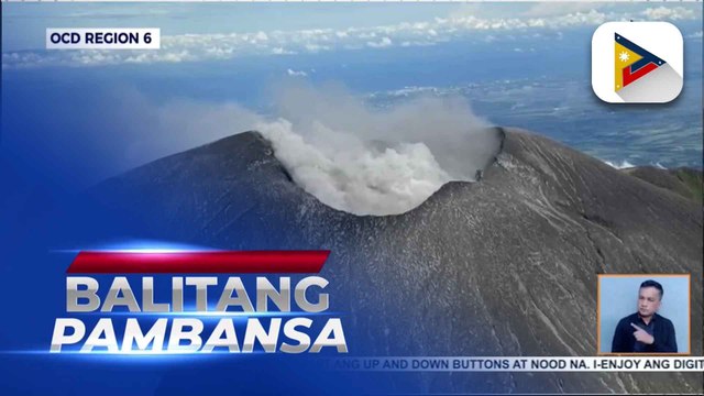 OCD-Western Visayas, nakaalerto sa posibleng pagputok ng Bulkang Kanlaon