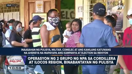 10 bayan sa Cordillera, nasa yellow category para sa 2025 midterm elections