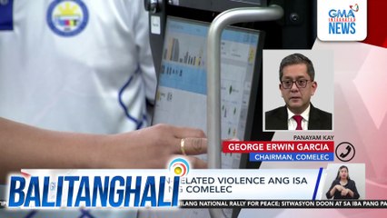Panayam kay George Erwin Garcia, Chairman, Comelec (January 13, 2025) | Balitanghali