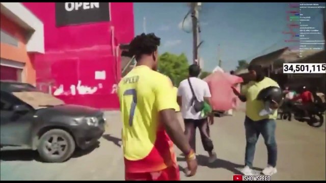 IShowSpeed vive una aventura en Cartagena junto a Westcol: de la champeta a un rescate épico
