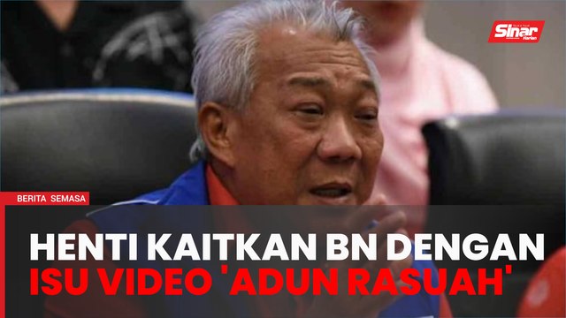 Bung Moktar minta GRS henti tuduh pembangkang isu video 'ADUN rasuah'