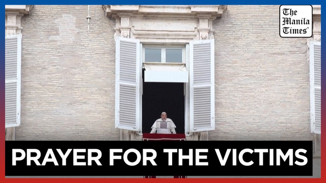 Pope Francis prays for residents of California affected by wildfires