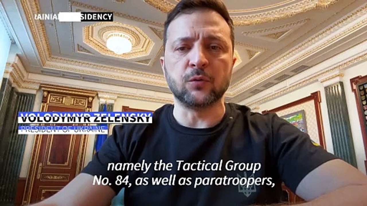 Zelensky says two North Korean soldiers captured, offers exchange