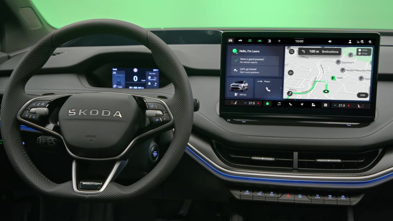 Der neue Škoda Enyaq - Konnektivität und Sicherheit