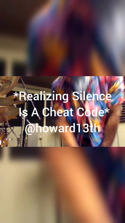 "*Realizing Silence  Is A Cheat Code*"