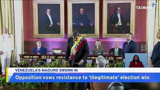 Venezuela’s Maduro Sworn In for Third Term As Opposition Vows Resistance