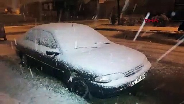 Kar Edirne'den giriş yaptı, motosikletlerin trafiğe çıkışı yasaklandı