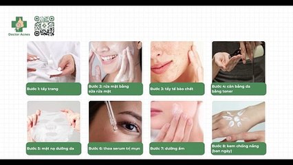 8 bước chăm sóc da dầu mụn mùa hè giúp giảm nhờn và mụn