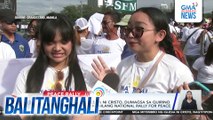 Mga miyembro ng Iglesia Ni Cristo, dumagsa sa Quirino Grandstand para sa kanilang National Rally for Peace | Balitanghali