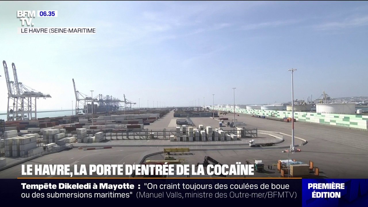 Le port du Havre est devenu l'une des principales portes d'entrée de la cocaïne en France