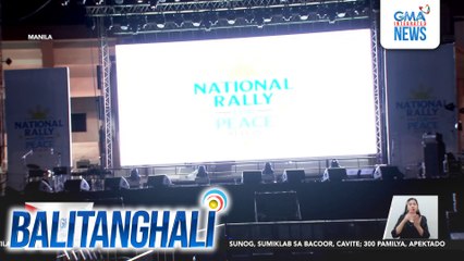 Mga miyembro ng Iglesia Ni Cristo, maagang pumunta sa Quirino Grandstand sa Manila para sa Nat'l Rally for Peace | Balitanghali