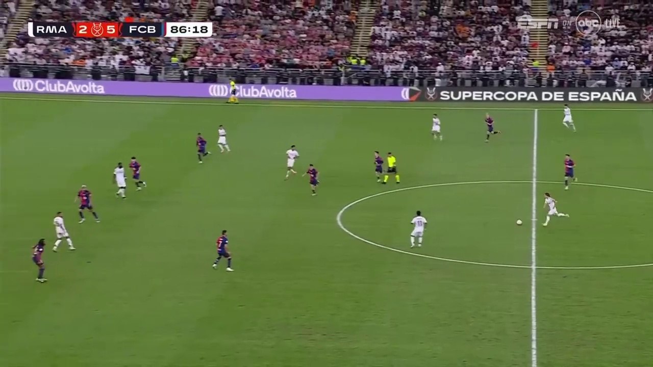 Barcelona vs Real Madrid | Full Match | Spanish Super Cup Final 2024 – Barcelona Triumphs 5-2!