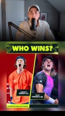Le match à surtout pas rater sur ce R1 de l’Open d’Australie 🇦🇺