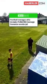 Takımı 8-0 mağlup olan teknik direktör, yan hakeme yumruk attı