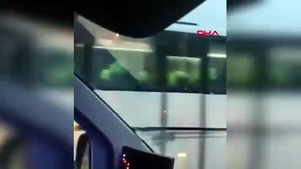 Bursa\'da İşçi servisi kaza yaptı; yaralılar var