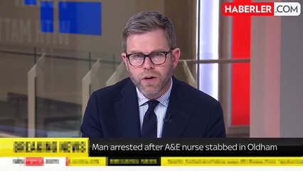 Acil serviste bir hastanın bıçaklı saldırısına uğrayan hemşire, yaşam mücadelesi veriyor