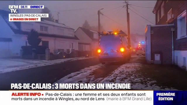 Pas-de-Calais: une mère et deux enfants meurent dans un incendie d'habitation à Wingles