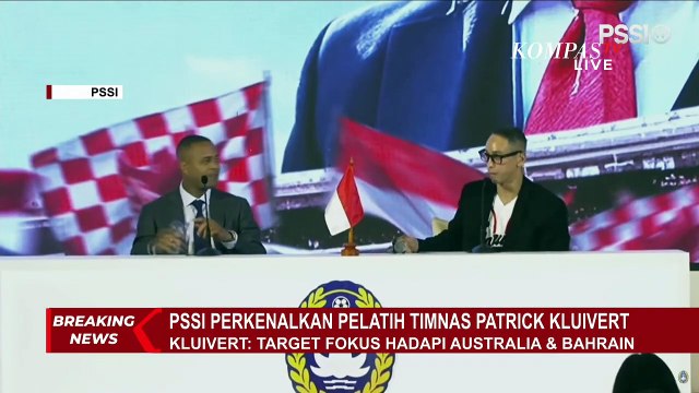 Janji Patrick Kluivert Belajar Bahasa Indonesia Usai Jadi Pelatih Timnas Indonesia