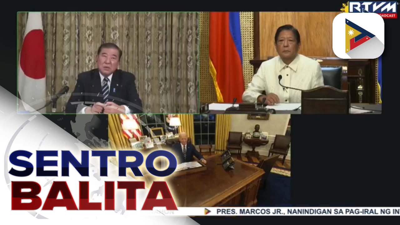 PBBM, nagkaroon ng trilateral leaders’ phone call kasama sina outgoing U.S. Pres. Biden at Japanese PM Ishiba