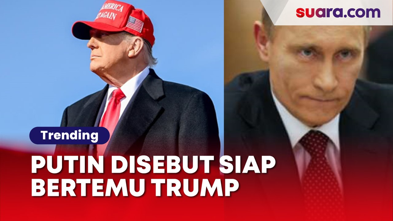 Putin Disebut Siap Bertemu Trump untuk Berunding Akhiri Konflik Rusia-Ukraina