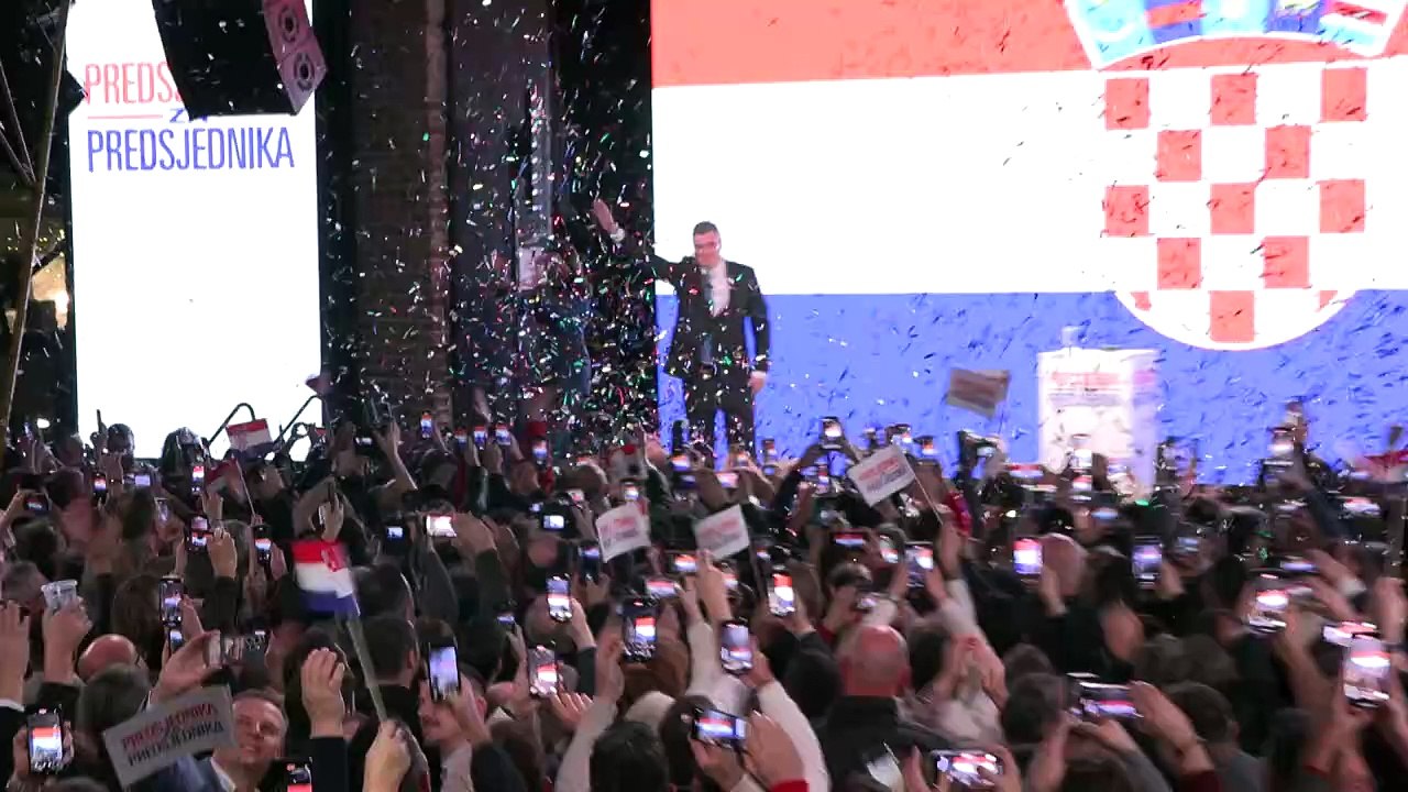 Amtsinhaber Milanovic gewinnt Präsidentenwahl in Kroatien