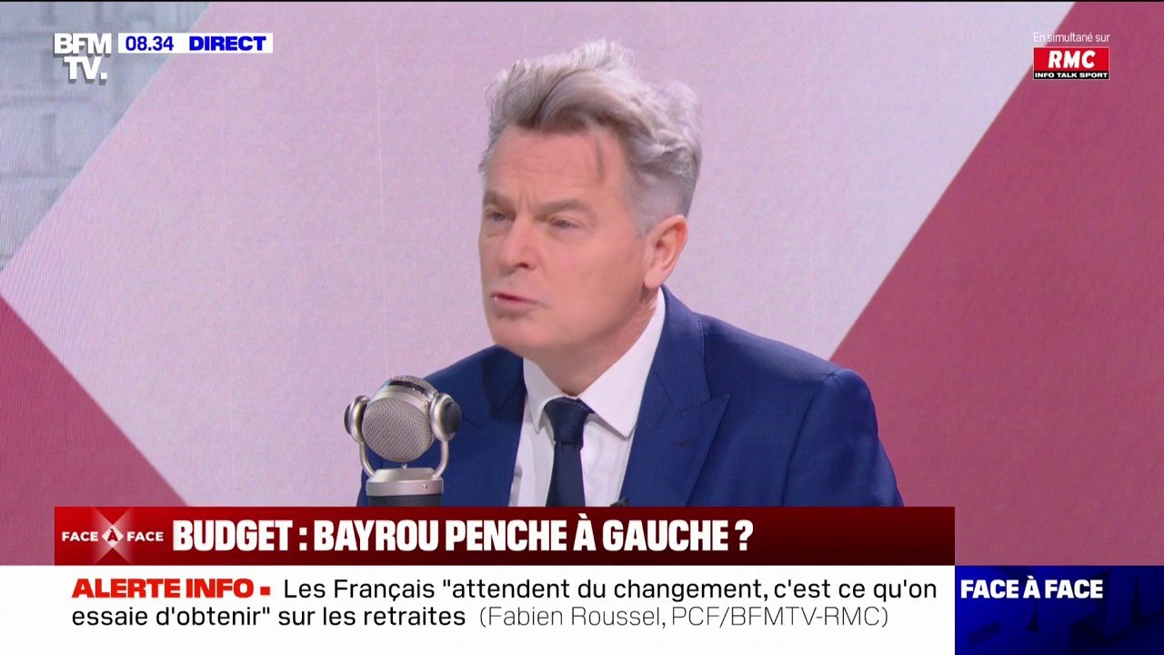 Négociations sur le budget: "On est encore un peu dans le brouillard", affirme Fabien Roussel (PCF)