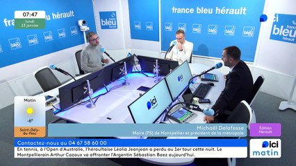 Michael Delafosse maire de Montpellier