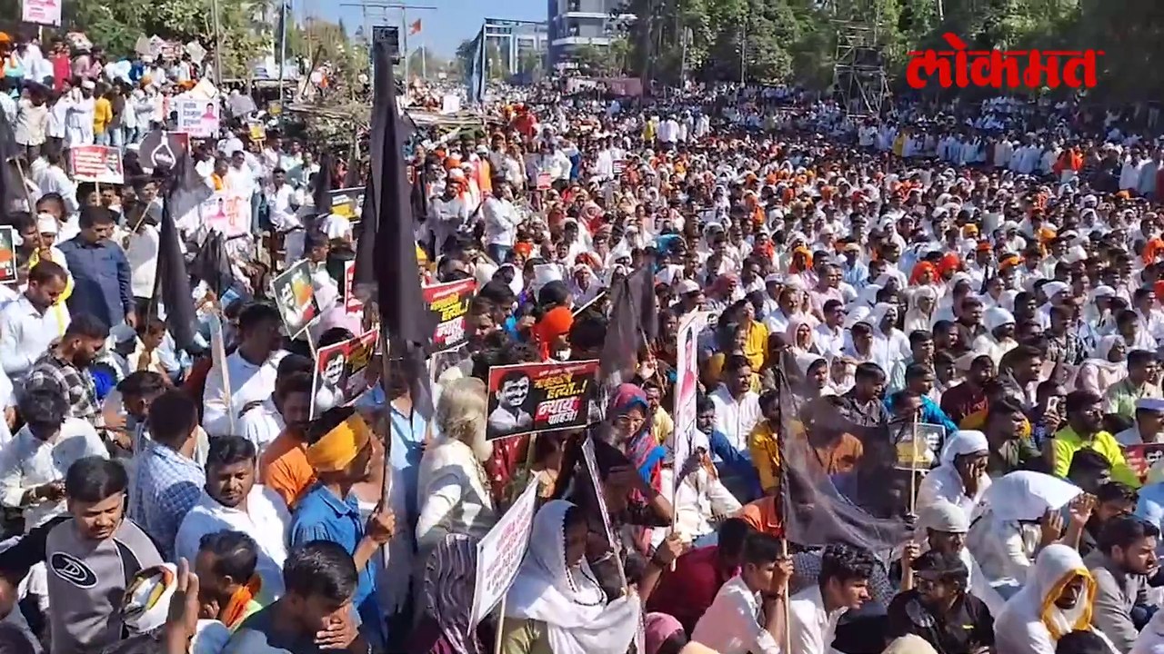 संतोष देशमुख हत्या प्रकरणात ग्रामस्थांचा इशारा काय bमागण्या काय