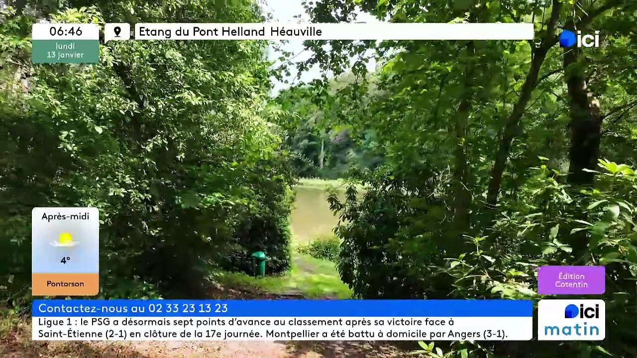 13/01/2025 - ici matin par ici Cotentin en vidéo