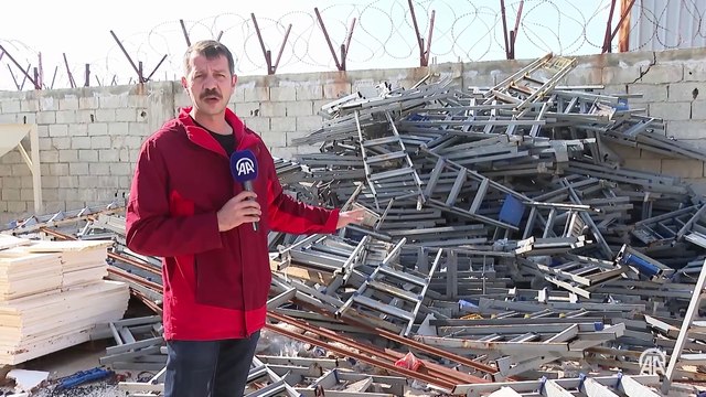 AA, Suriye'de devrik rejimin tonlarca uyuşturucuyu paketlediği en büyük karargaha ulaştı