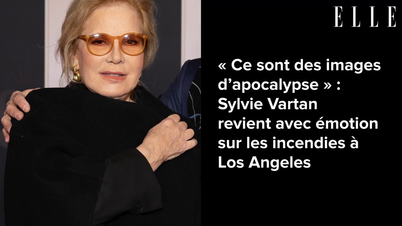 « Ce sont des images d’apocalypse » : Sylvie Vartan revient avec émotion sur les incendies à Los Angeles