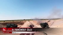 Suriye'nin kuzeyinde 9 PKK/YPG’li terörist öldürüldü