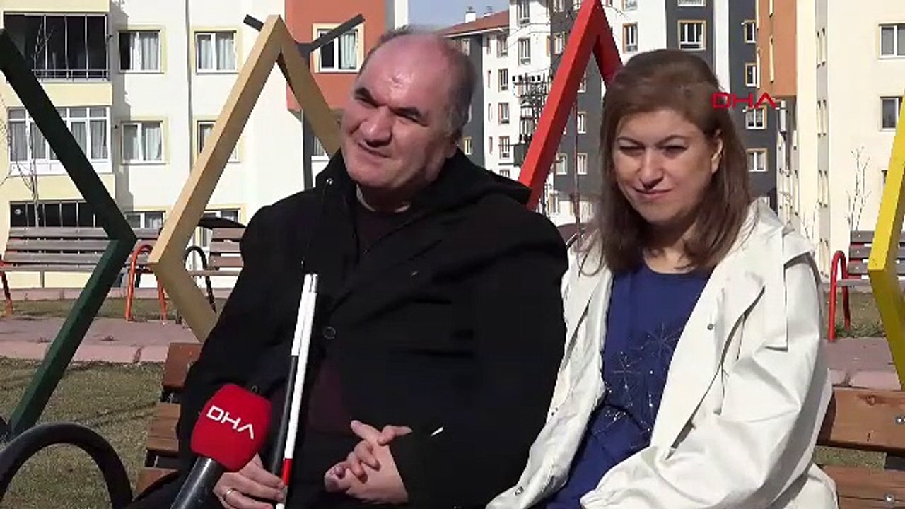 KAYSERİ - Birbirinin sesinden etkilenen görme engelli çift, 1,5 yıl sonra evlendi (VİDEO EKLENDİ)