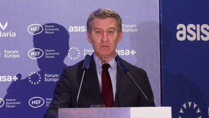 Feijóo condiciona nuevos pactos de Estado con el Gobierno a la retirada de la reforma de la acusación popular