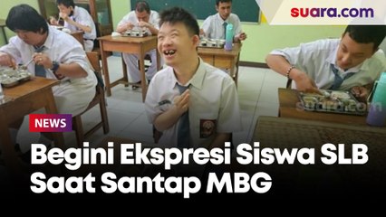 Disaksikan Pj Gubernur DKI dan Menko PMK, Begini Ekspresi Siswa SLB Santap Makanan Bergizi Gratis