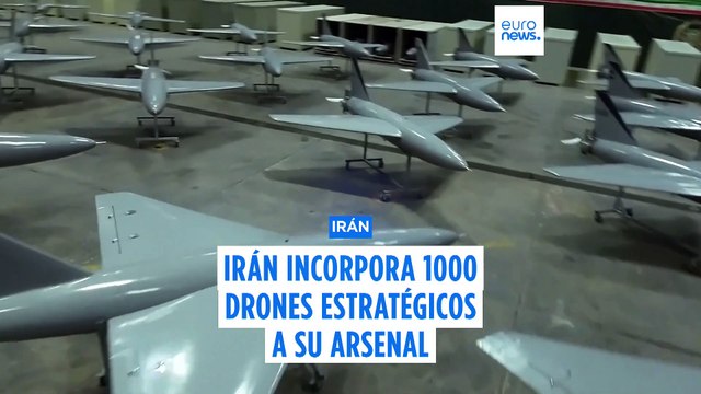 Irán refuerza su flota con 1000 drones estratégicos en medio de tensiones regionales