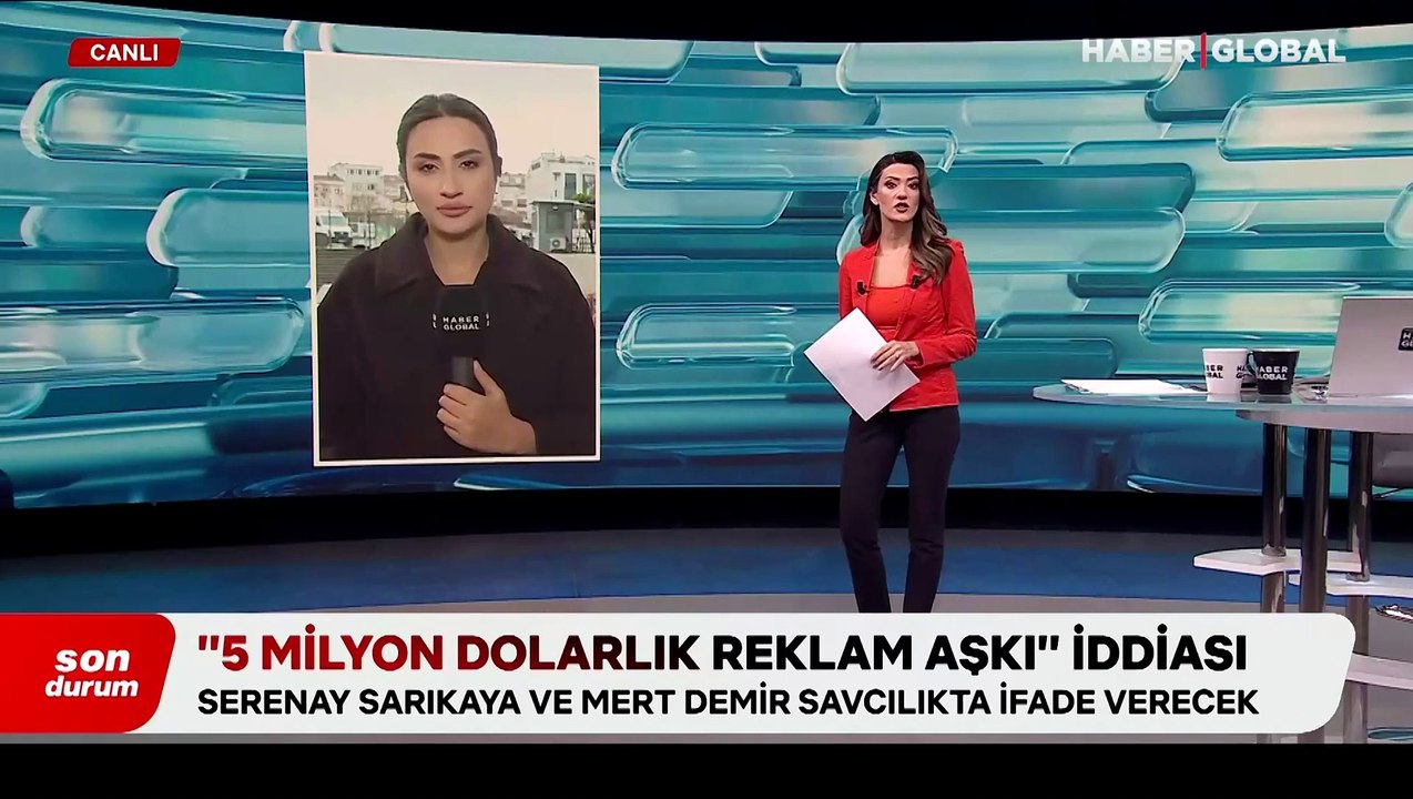 "5 milyon dolarlık reklam aşkı" iddiası: Serenay Sarıkaya ve Mert Demir ifade verecek