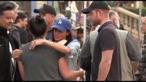 Harry e Meghan visitano gli sfollati per gli incendi a Pasadena