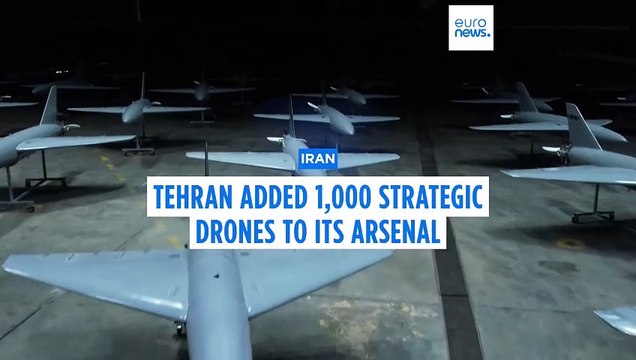Tehran adds 1,000 strategic drones to its arsenal amid tensions with US and Israel