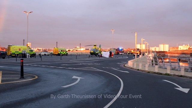 Coastguard rescue person from water in Portsmouth - Garth Theunissen