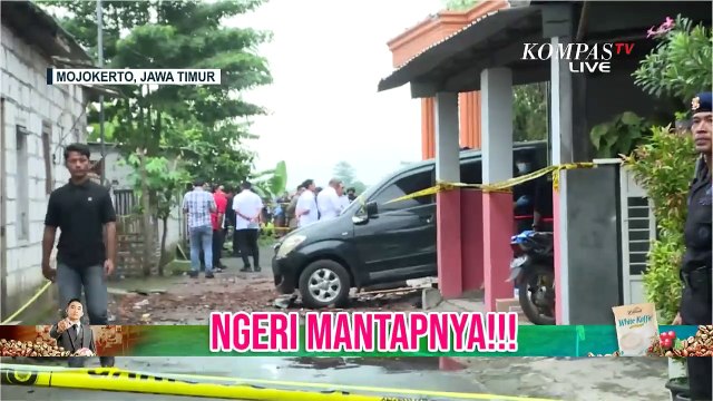 Tim Gegana Polda Jatim Selidiki Ledakan di Rumah Anggota Polisi di Mojokerto