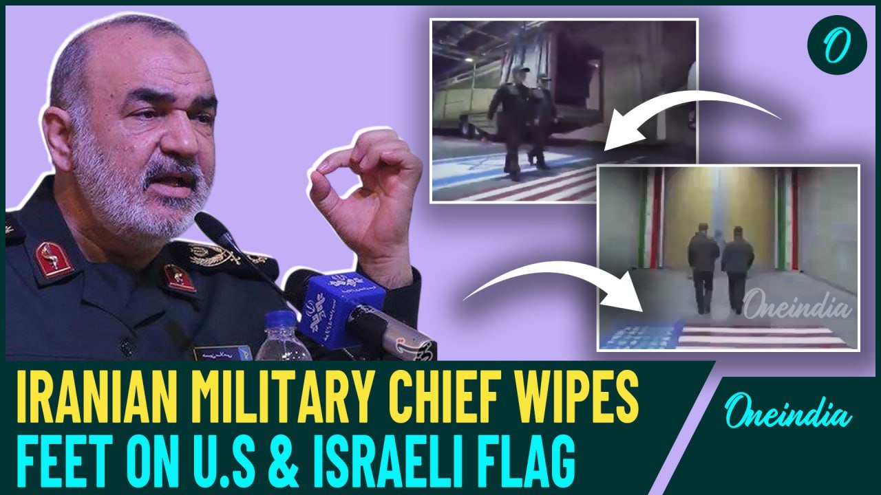 U.S Flag Used as 'Door Mat': First Look of Iran’s Underground Missile City | Iran War Cry