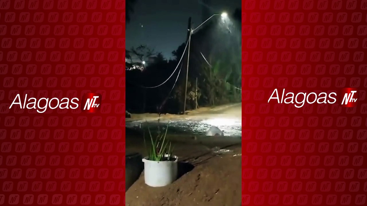 Chuvas em São Miguel dos Campos: Queda de poste alerta para a fata de manutenção urbana